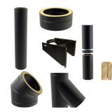 Adjustable | Twin Wall Flue External System | Single Storey | 4.5m